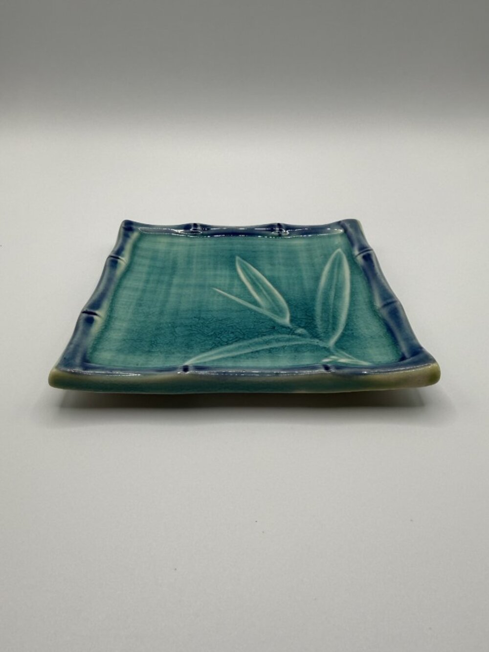 VTG Ceramic Bamboo Trivet Tray
